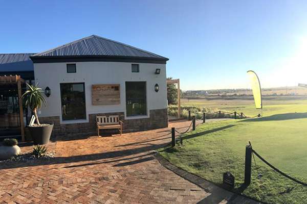 EOGA’s golf studio & indoor putting green at Atlantic Beach Links, Melkbosstrand, Cape Town, South Africa