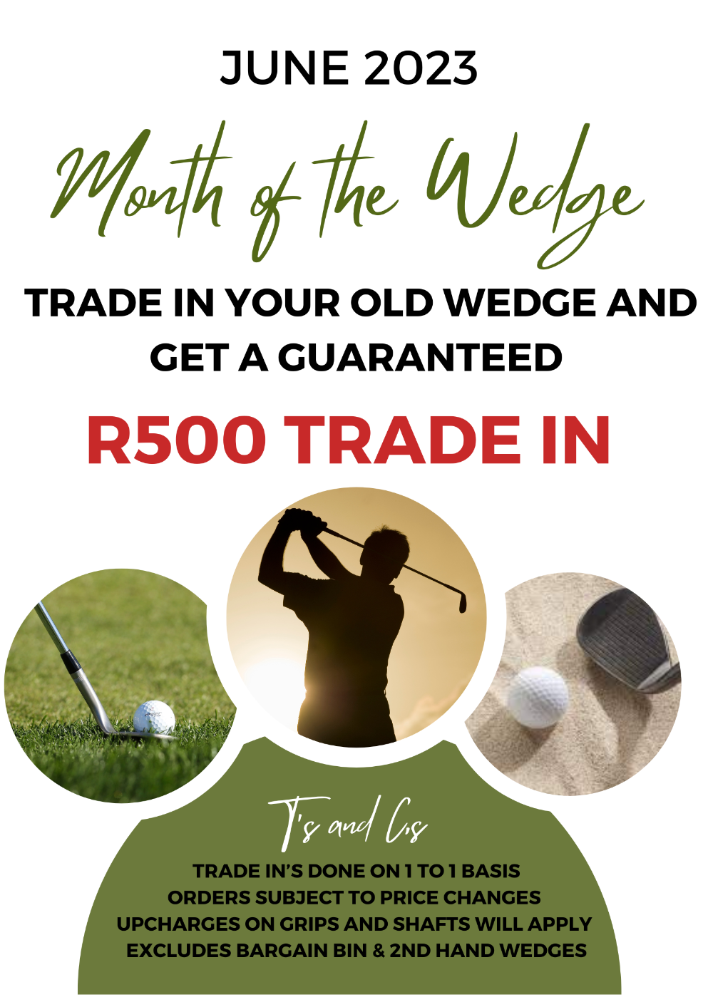 Scratch Golf Take your short game to new heights with June’s tradein