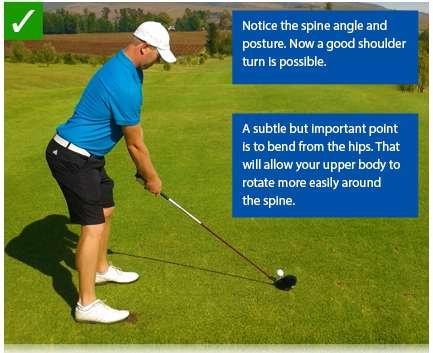 Correct Golf Stance