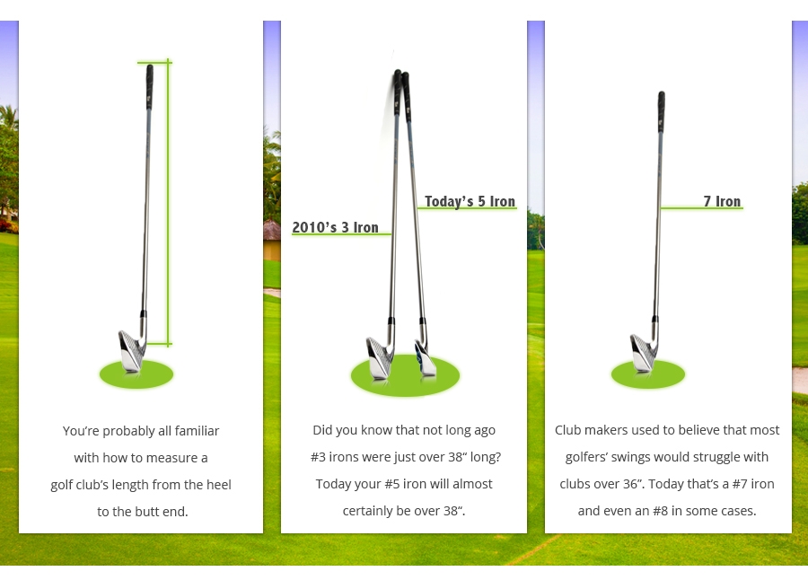 Del Mar Golf Center | What length are your clubs