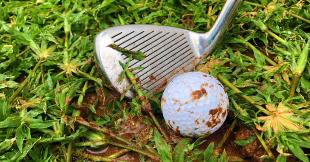 Omeya Golf Club Stuck in the mud